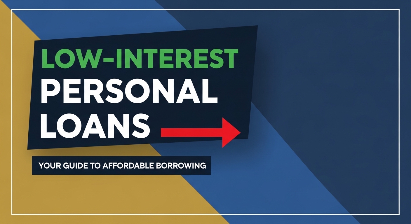 Low interest personal loan